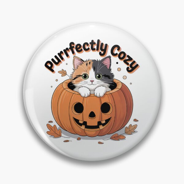 Item preview, Cute Cat in Pumpkin designed and sold by graphic-genie.