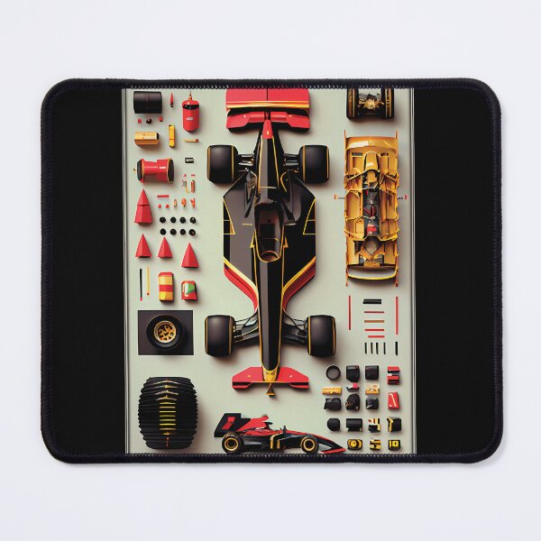 Item preview,  Knolling Formula 1 Bolide  Karen designed and sold by AMYDEVERAUX.
