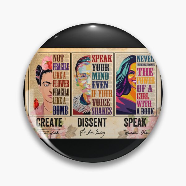 Item preview, Empowering Women Not Fragile Like a Flower, Fragile Like a Bomb Speak Your Mind designed and sold by WhitneyRussel.