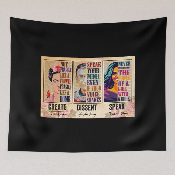 Item preview, Empowering Women Not Fragile Like a Flower, Fragile Like a Bomb Speak Your Mind designed and sold by WhitneyRussel.