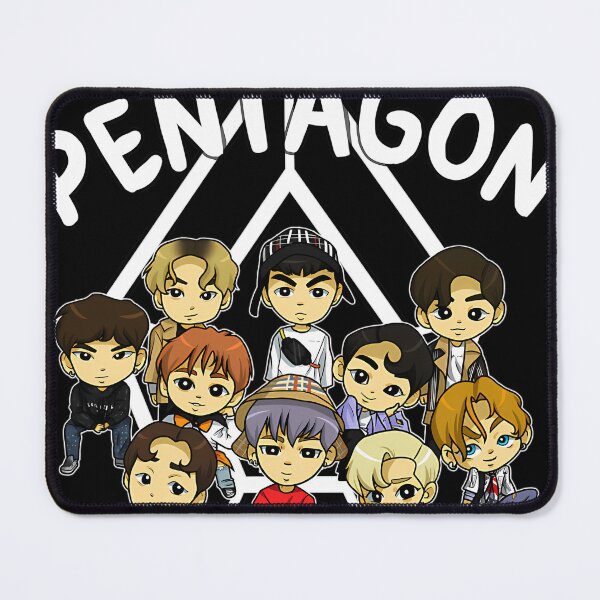 Item preview, Pentagon - Shine (Chibis) designed and sold by Lauraocko.