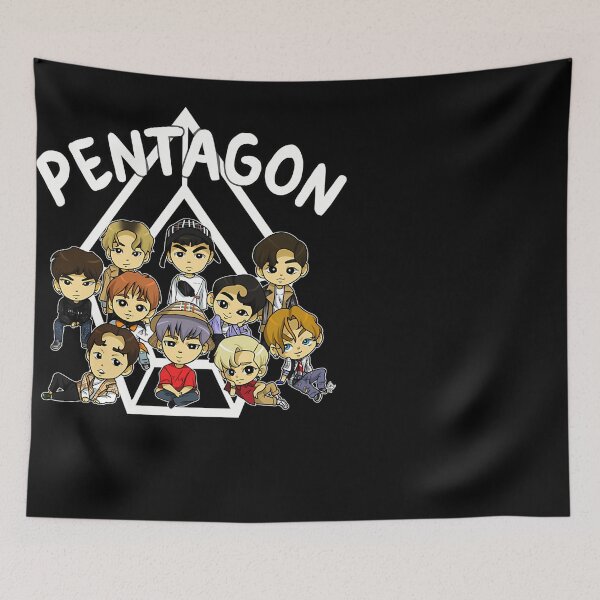 Item preview, Pentagon - Shine (Chibis) designed and sold by Lauraocko.