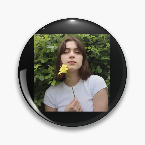 Item preview, Lizzy McAlpine – Indie Portrait with Yellow Flower designed and sold by vasilacielloa.