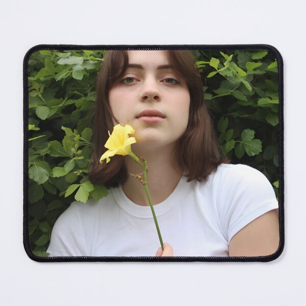 Item preview, Lizzy McAlpine – Indie Portrait with Yellow Flower designed and sold by vasilacielloa.