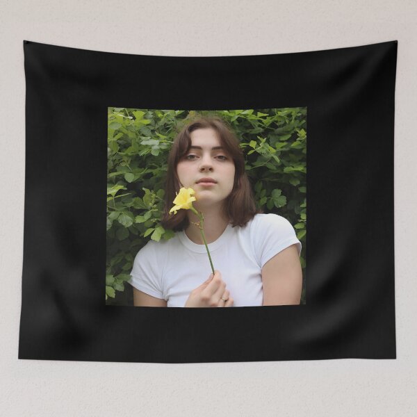 Item preview, Lizzy McAlpine – Indie Portrait with Yellow Flower designed and sold by vasilacielloa.