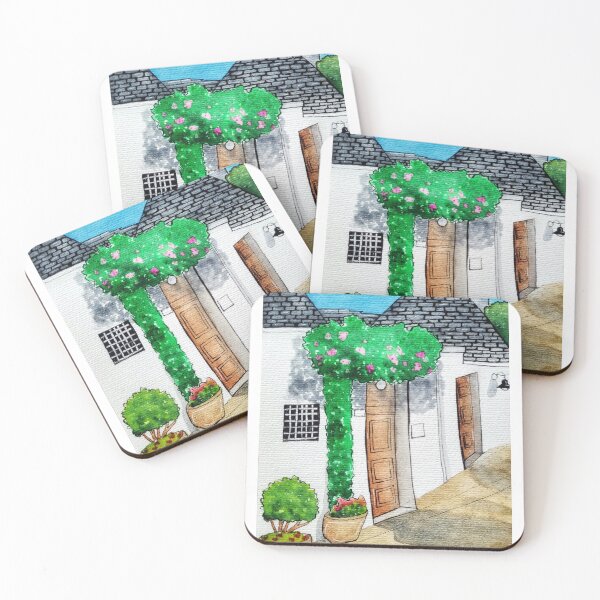 Item preview, Sunlit Trulli designed and sold by Paintedhues.