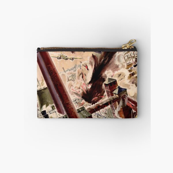Item preview, Dramatic WWII Poster | RAF Planes in Action | Support the War Effort | Back Them Up! Vintage Propaganda Art Print designed and sold by artofuniverse.