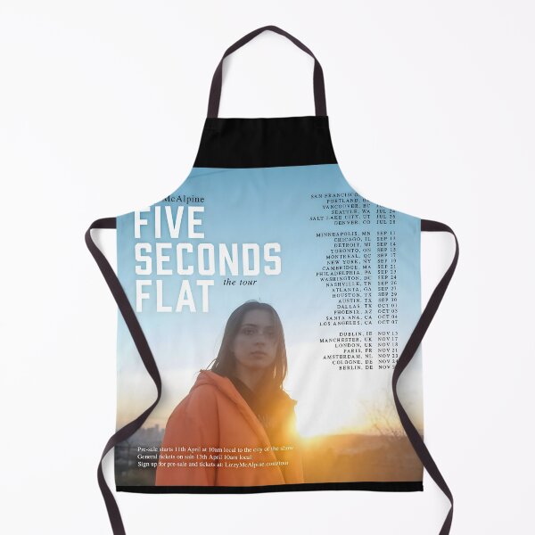 Item preview, Lizzy McAlpine – Five Seconds Flat Tour Poster Aesthetic designed and sold by vasilacielloa.