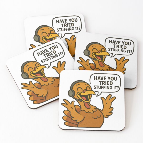 Item preview, Turkey Tech Support Funny Thanksgiving Sticker designed and sold by NitkiStudio.