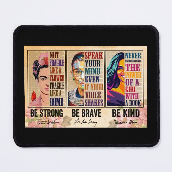 Item preview, Frida Kahlo Not Fragile Like a Flower, Fragile Like a Bomb designed and sold by WhitneyRussel.