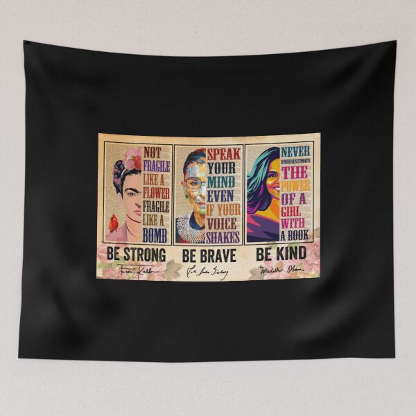 Item preview, Frida Kahlo Not Fragile Like a Flower, Fragile Like a Bomb designed and sold by WhitneyRussel.