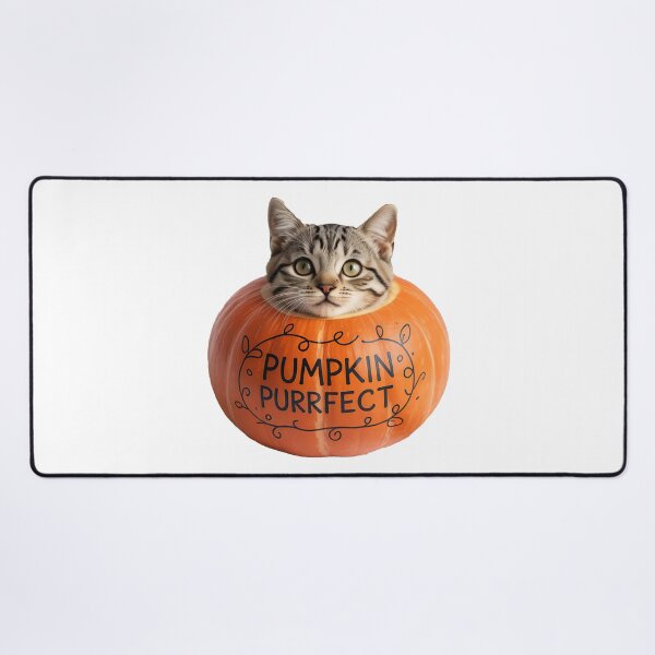 Item preview, Cute Cat in Pumpkin designed and sold by graphic-genie.
