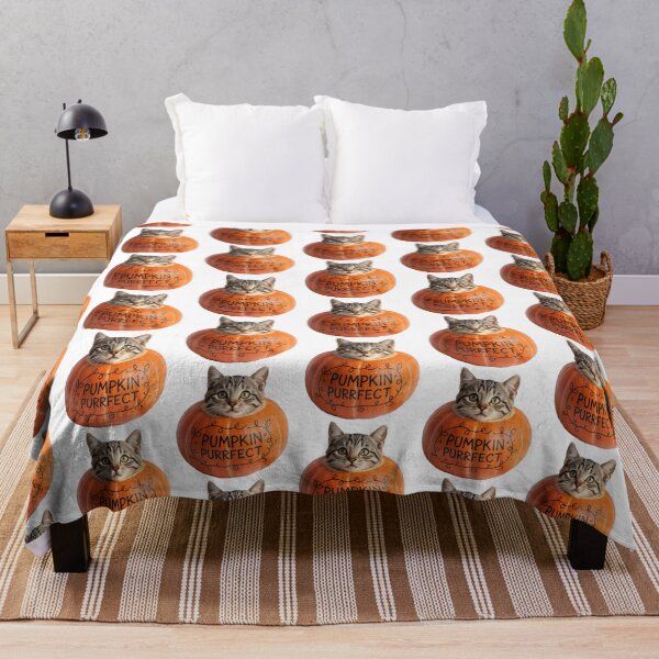 Item preview, Cute Cat in Pumpkin designed and sold by graphic-genie.