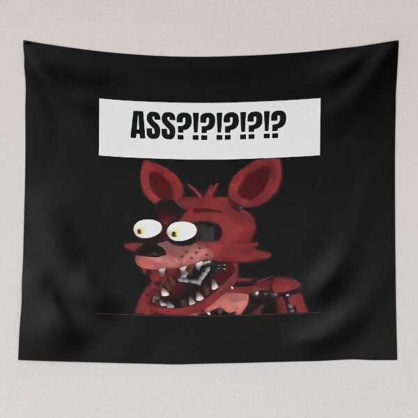 Artikelvorschau, Fnaf Foxy Ass Meme entworfen und verkauft von JefferyPano8.
