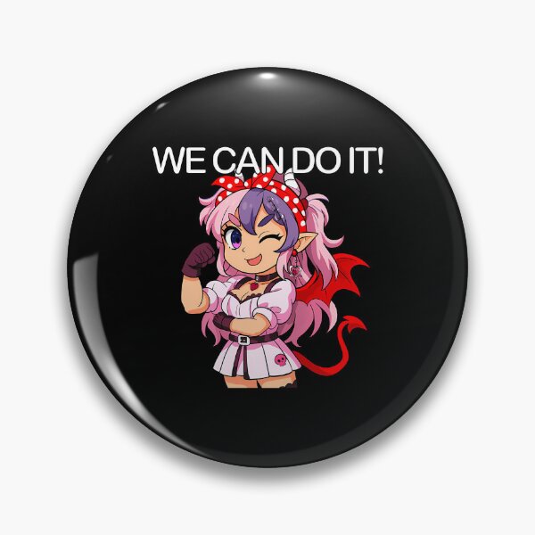Item preview, Mouse Strong We Can Do It Ironmouse Sticker Style  designed and sold by IsabellForstner.