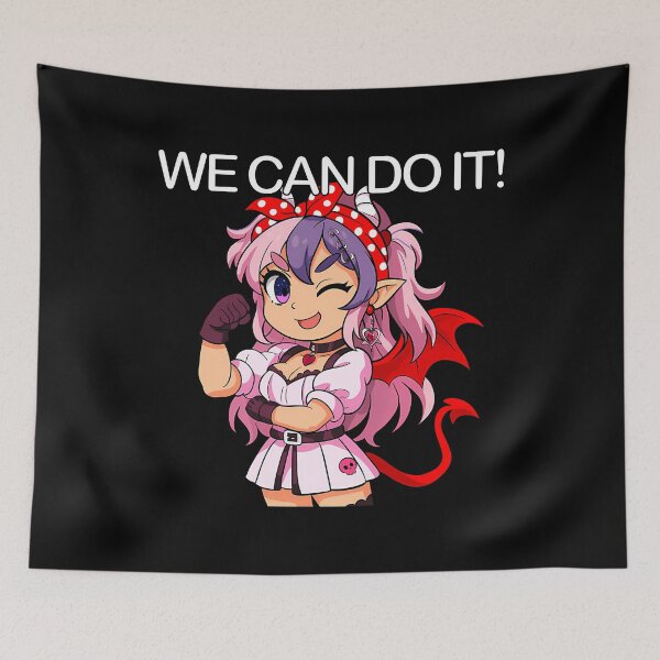Item preview, Mouse Strong We Can Do It Ironmouse Sticker Style  designed and sold by IsabellForstner.
