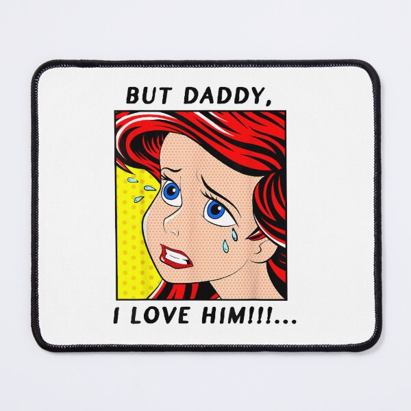 Item preview, Disney The Little Mermaid Ariel But Daddy I Love Him Comic designed and sold by CindiParks.