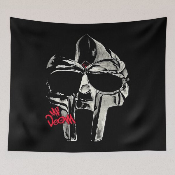 Item preview,  Mf Doom Halftone Illustration designed and sold by Halgee.