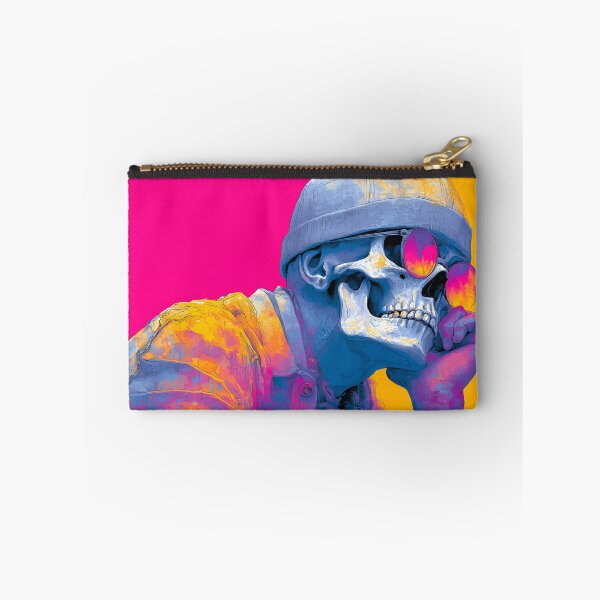 Item preview, Neon Dreams: The Contemplative Skull designed and sold by sh∆dØw.