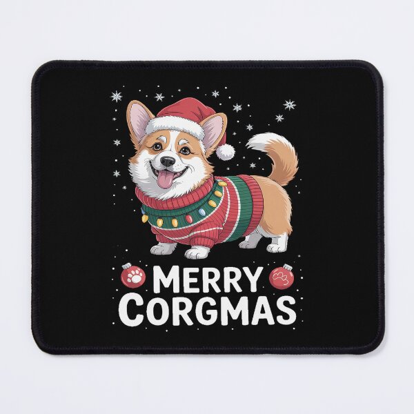 Item preview, Corgi Dog Merry Corgmas Santa Corgi Ugly Christmas designed and sold by TyraYoung.