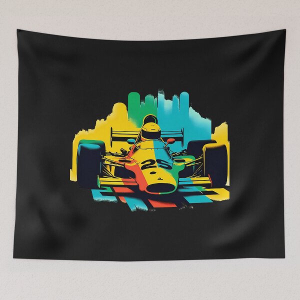 Item preview, Formula 1 Car Retro Style designed and sold by KENTWHEELER7.