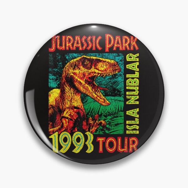 Item preview,  Jurassic Park Isla Nublar 1993 Tour Poster designed and sold by CindiParks.