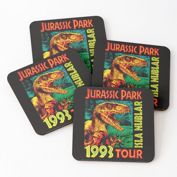 Item preview,  Jurassic Park Isla Nublar 1993 Tour Poster designed and sold by CindiParks.