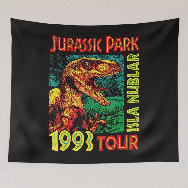 Item preview,  Jurassic Park Isla Nublar 1993 Tour Poster designed and sold by CindiParks.