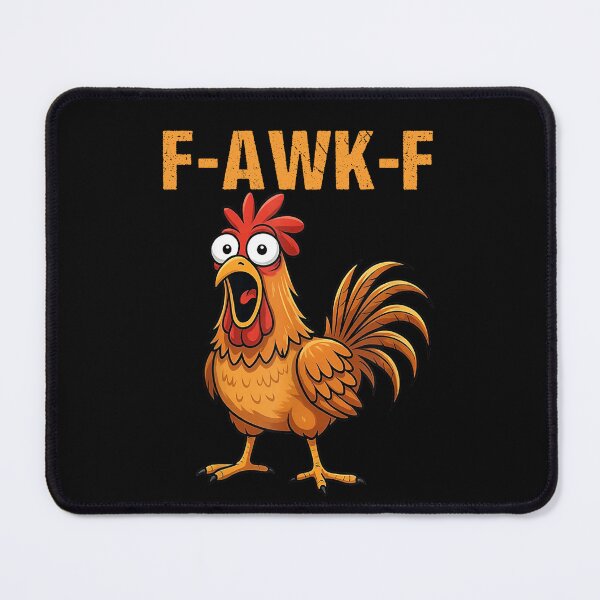 Item preview, F-Awk-F Chicken F-Caw-F Rooster Funny Humor Meme designed and sold by laszlosaobere.