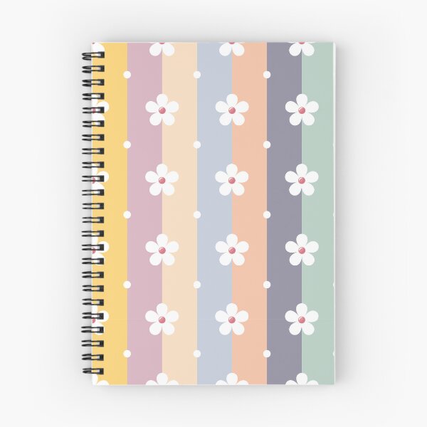 Item preview, Colorfull flower pattern with stripes designed and sold by SmallDart Creations.
