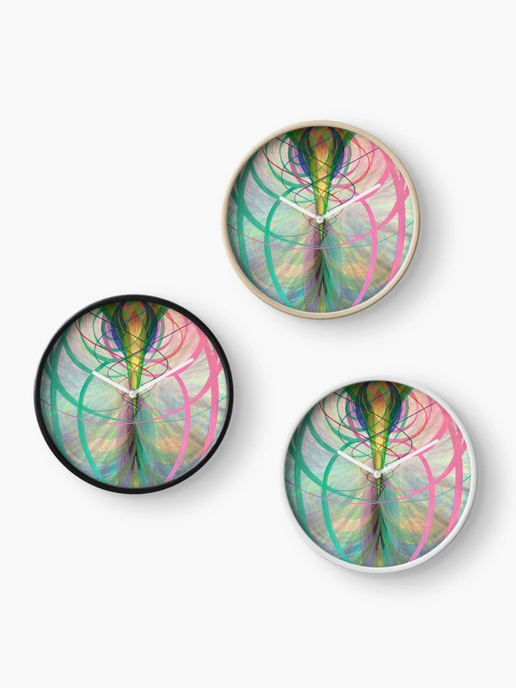 Thumbnail 3 of 4, Clock, Realization designed and sold by Clararty.