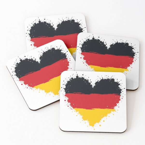 Item preview, Heart in the Colors of Germany designed and sold by Fab-Haven.