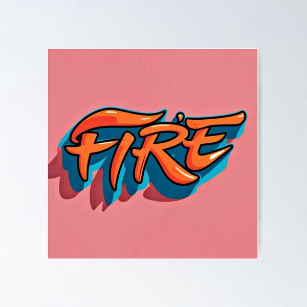 Item preview, Fire 104 designed and sold by Zeir Shop.