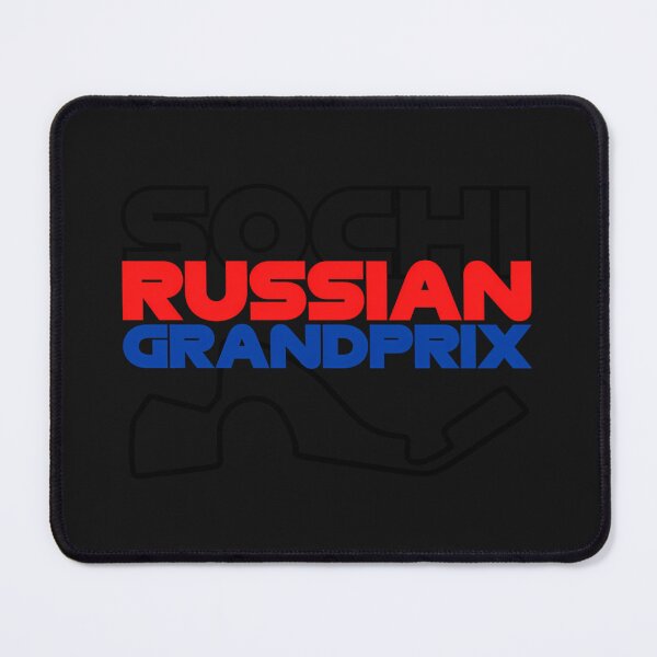 Item preview, Russian Grand Prix Sochi Formula 1 Circuit Map designed and sold by KENTWHEELER7.