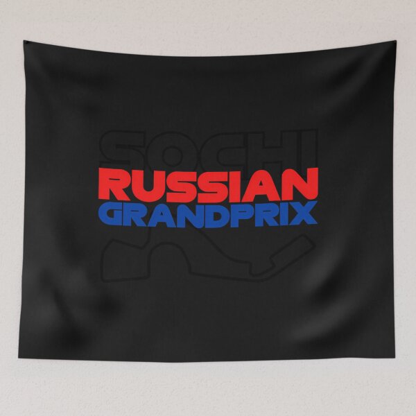 Item preview,  Russian Grand Prix Sochi Formula 1 Circuit Map designed and sold by KENTWHEELER7.