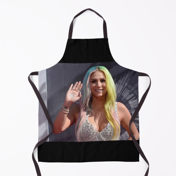 Item preview, Kesha – Rainbow Hair Pop Star Aesthetic Portrait designed and sold by vasilacielloa.