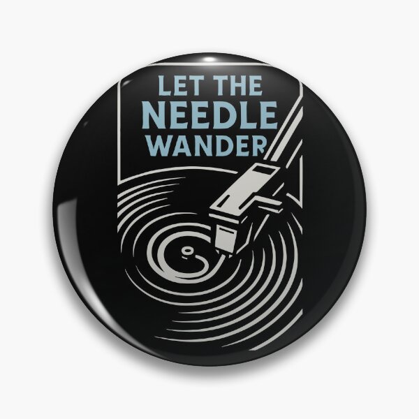 Item preview, Let The Needle Wander Vinyl Record Music Lovers designed and sold by LuminOrb.