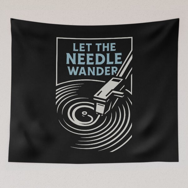 Item preview, Let The Needle Wander Vinyl Record Music Lovers designed and sold by LuminOrb.