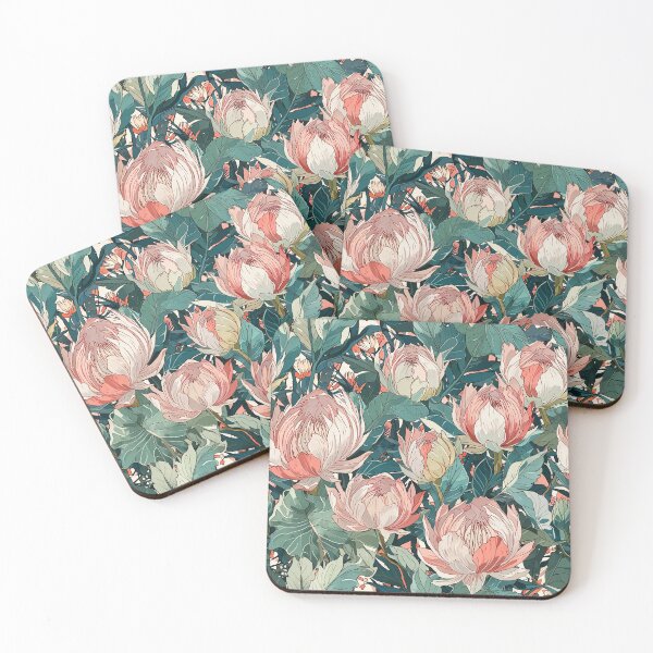 Item preview, Pink Proteas designed and sold by CoolPixels.