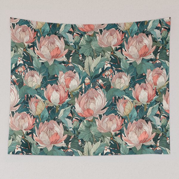 Item preview, Pink Proteas designed and sold by CoolPixels.