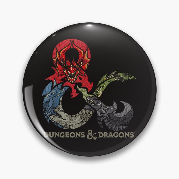 Artikelvorschau, Dungeons Dragons Drachen-Et-Zeichen-Logo entworfen und verkauft von CindiParks.