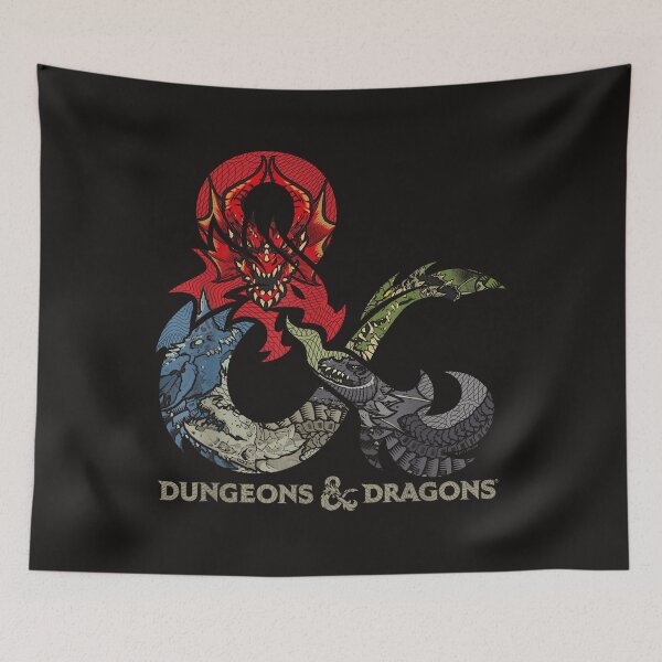 Item preview,  Dungeons Dragons Dragon Ampersand Logo  designed and sold by CindiParks.