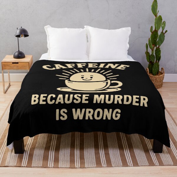 Item preview, Coffee Funny Caffeine Sarcastic saying Designs designed and sold by LuminOrb.