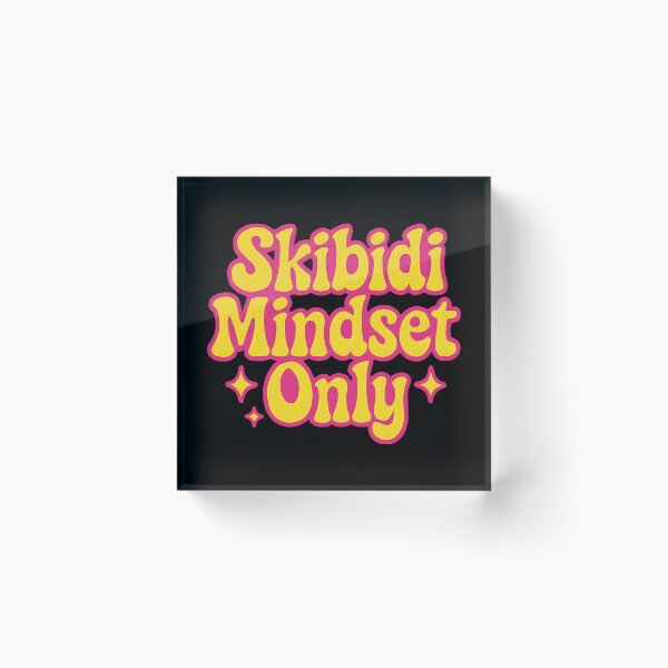 Item preview, Skibidi Mindset Only designed and sold by Raluk.