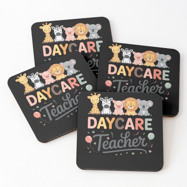 Item preview, Daycare Teacher Animals Daycare Provider Back To School designed and sold by papertaless.