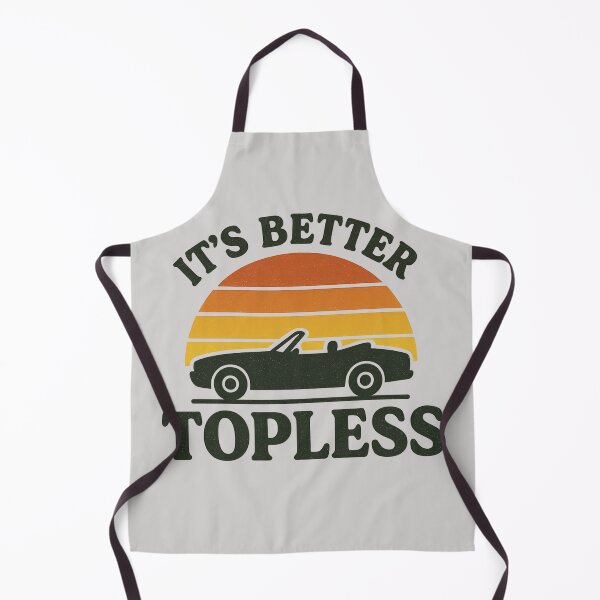 Item preview, Funny Car Lover Design It’s Better Topless Convertible Car Sunset Vintage Retro designed and sold by Right-UR.