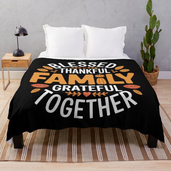Item preview,  Blessed Thankful Family Thanksgiving designed and sold by LeeEvans222.