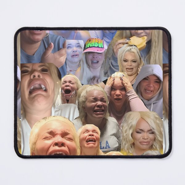 Item preview, Trisha Pastas Crying On Her Kitchen Floor Collage designed and sold by Marvinrauss.