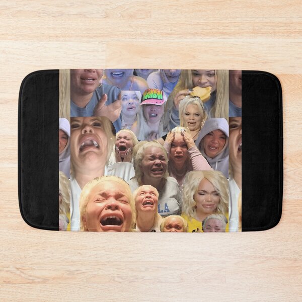 Item preview, Trisha Pastas Crying On Her Kitchen Floor Collage designed and sold by Marvinrauss.