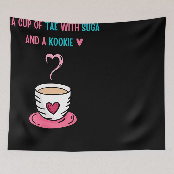Item preview, A Cup Of Tae With Suga And A Kookie  Funny Gifts designed and sold by Shakirritsch.